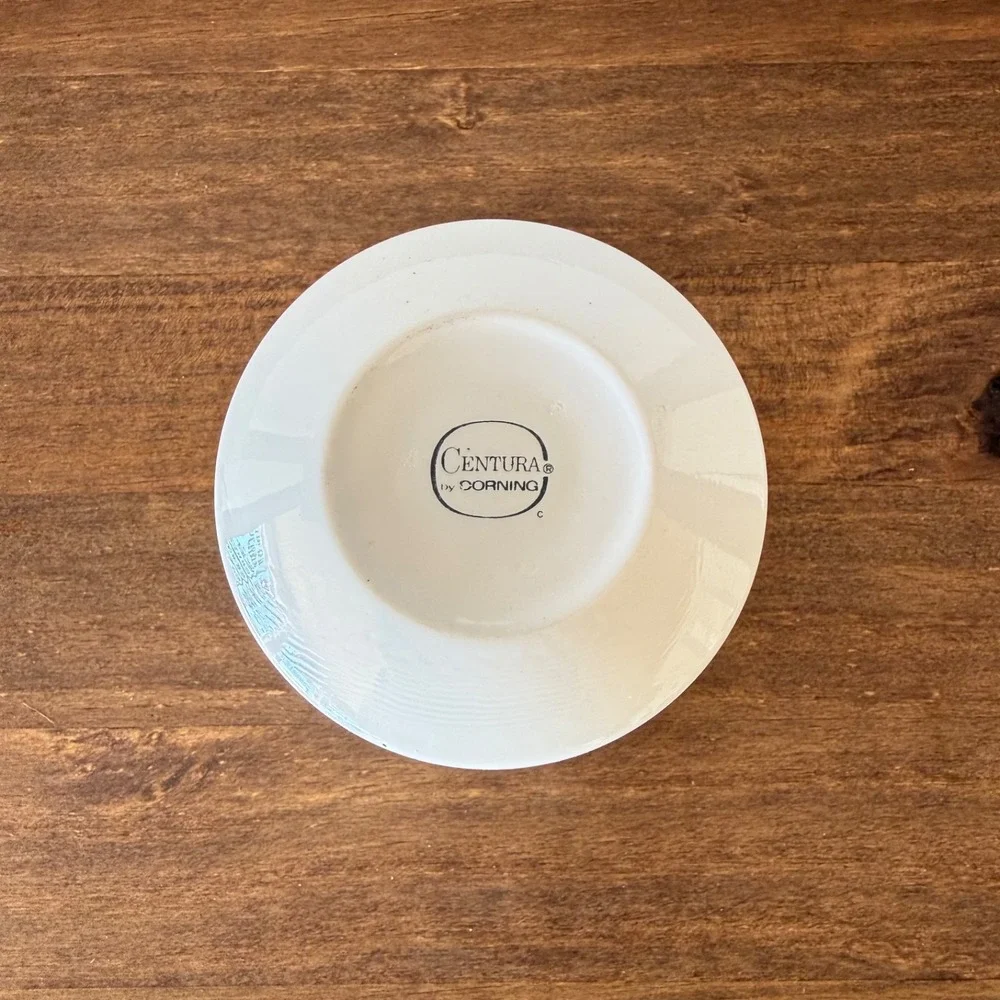 Vintage Corning Centura Spice of Life Open Sugar Bowl‎ No Lid Mini 3